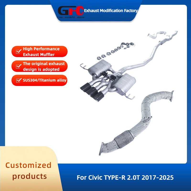 Electronics In Japan - Высокопроизводительная выхлопная система GFC SUS304 Catback