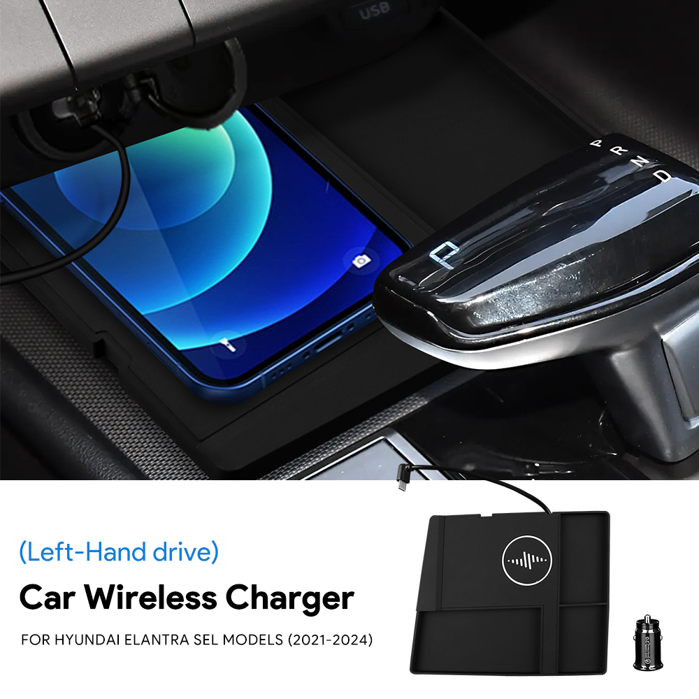 Wireless Phone Charger Pad - Для Hyundai Elantra SEL Avante CN7