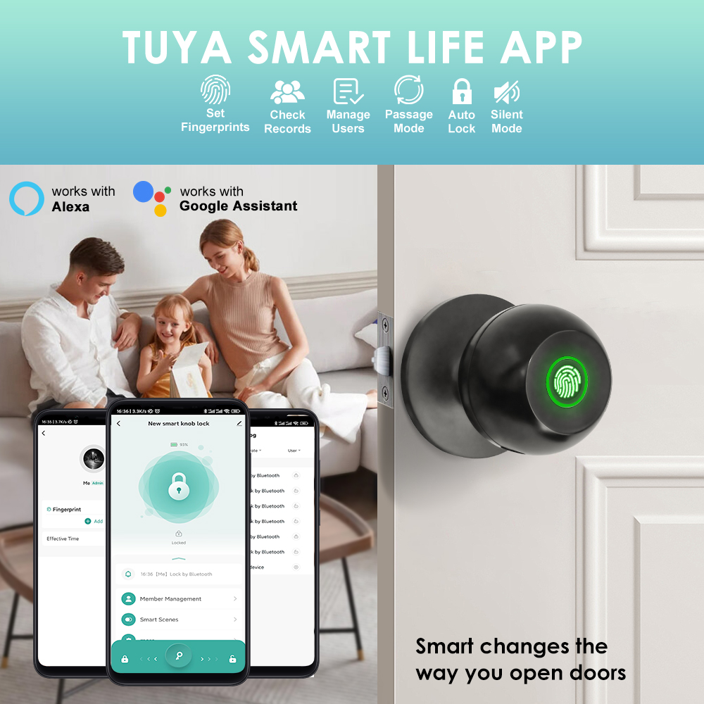 Электронный дверной замок Tuya – обзор и цена Unique Electronics Gadgets