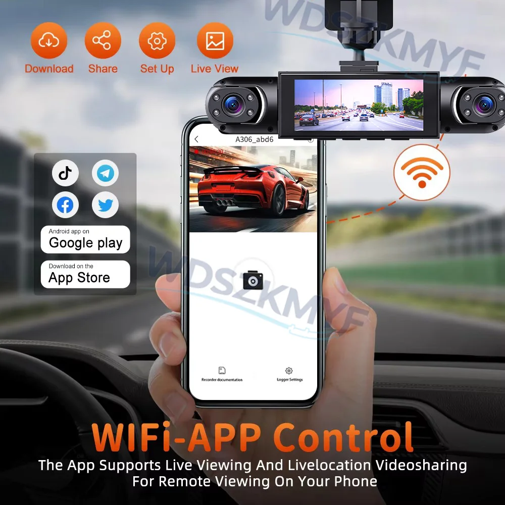 НОВИНКА 360 °   Автомобильная  – обзор и цена Panoramic Dash Cam 360