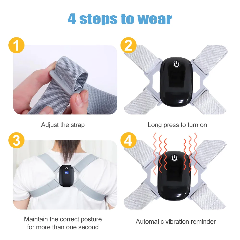 Умный корректирующий пояс, дат – обзор и цена Smart Posture Sensor
