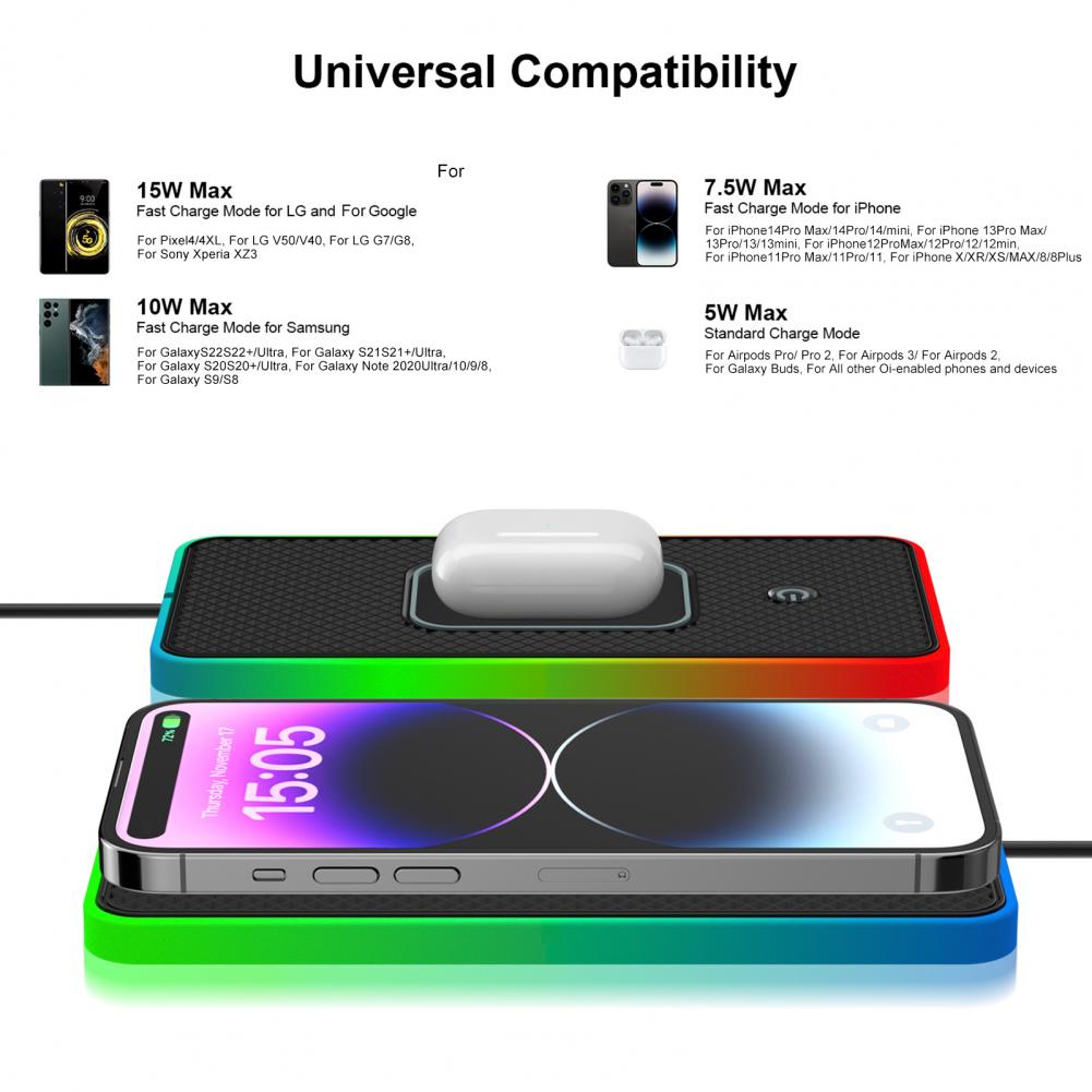 Автомобильное зарядное устройс – обзор и цена Wireless Phone Charger Pad