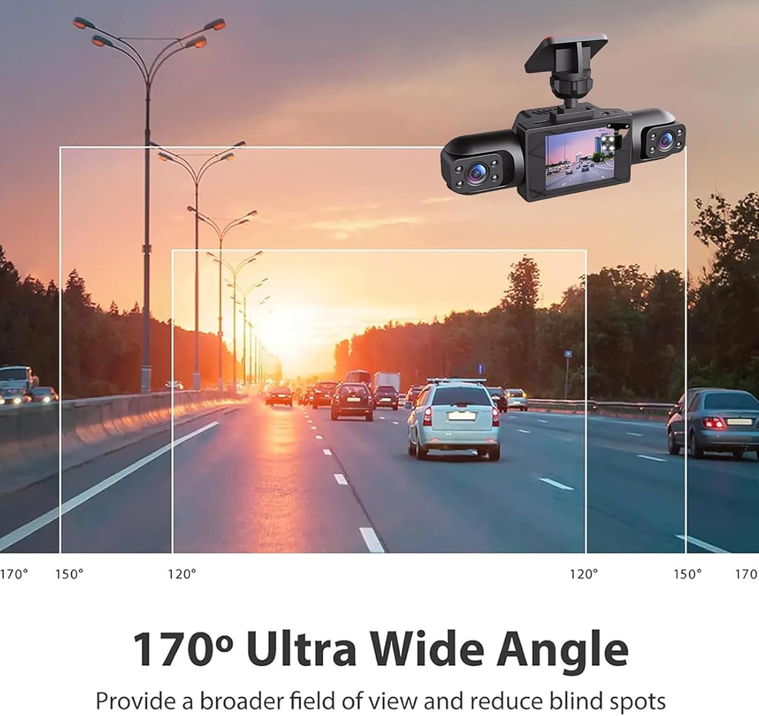 Универсальный панорамный видео – обзор и цена Panoramic Dash Cam 360
