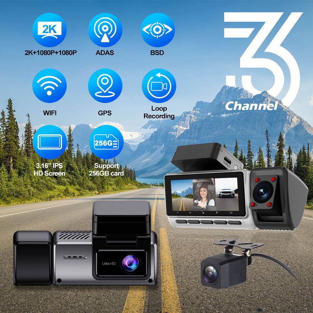 Новый трансграничный видеореги – обзор и цена Panoramic Dash Cam 360