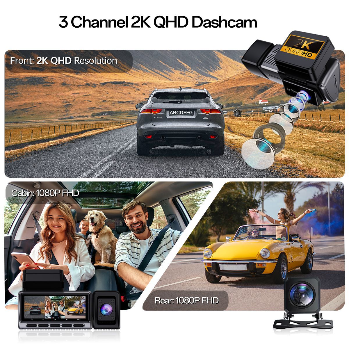 Новый трансграничный видеореги – обзор и цена Panoramic Dash Cam 360
