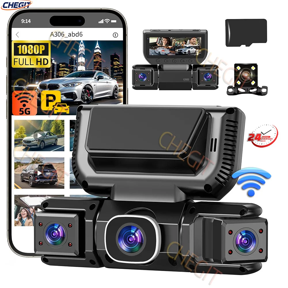 4-камерная система кругового о – обзор и цена Panoramic Dash Cam 360