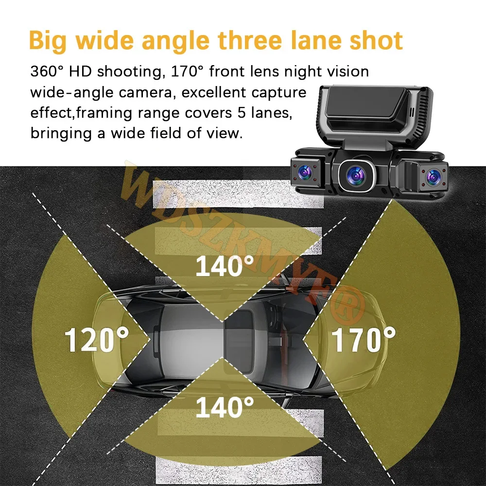 4-камерная система кругового о – обзор и цена Panoramic Dash Cam 360